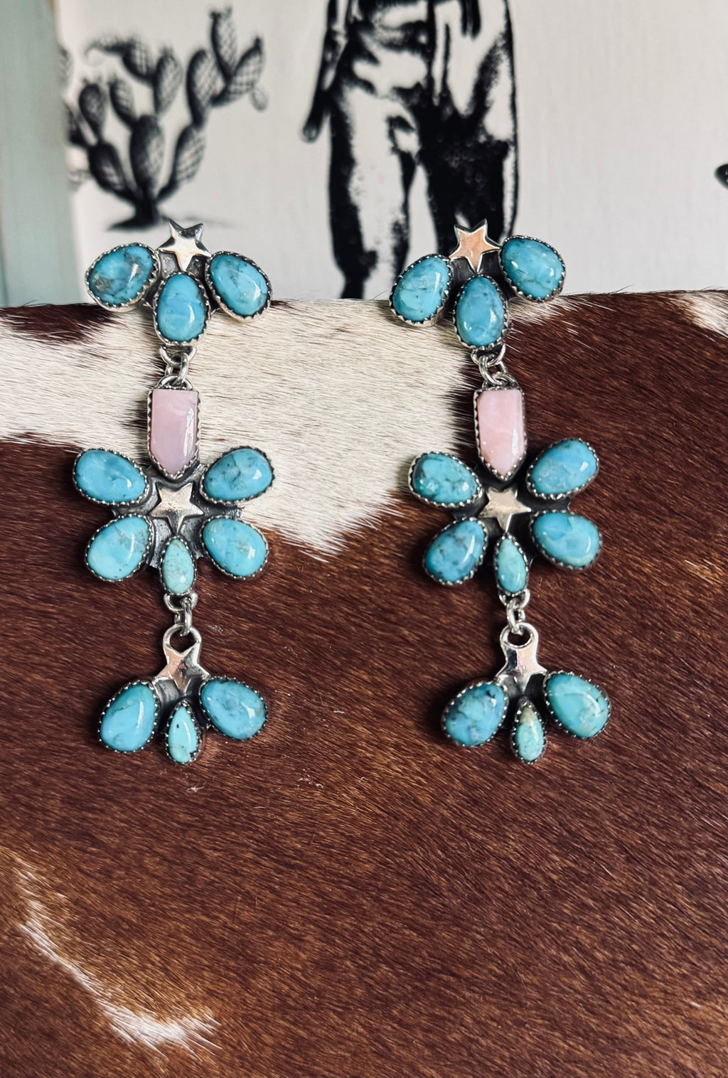 Field of flowers earrings