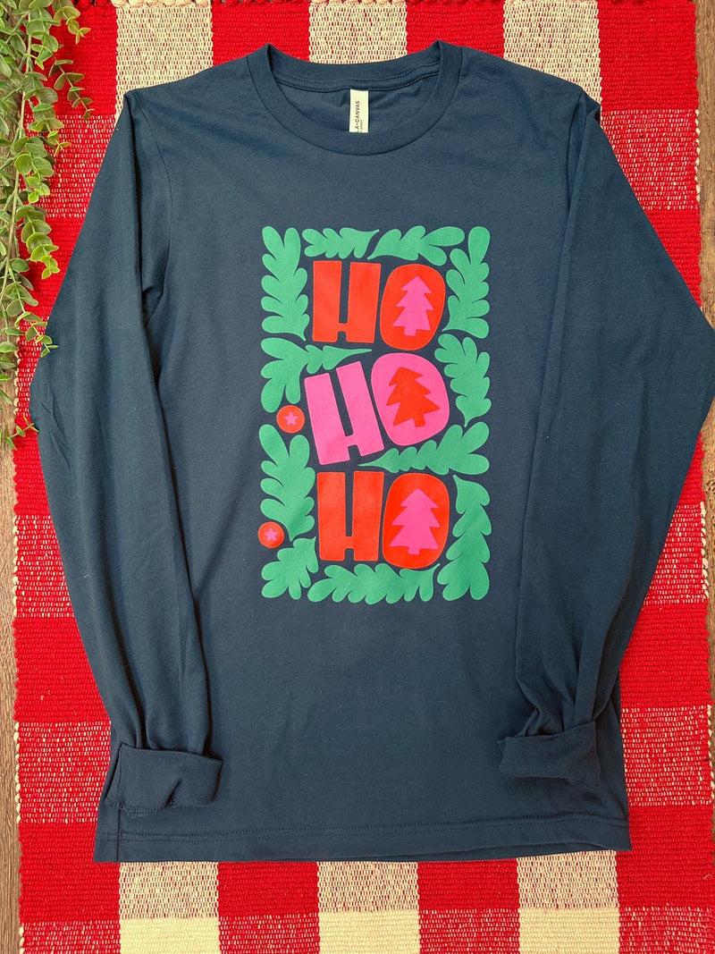 Ho Ho Ho Long sleeve tee