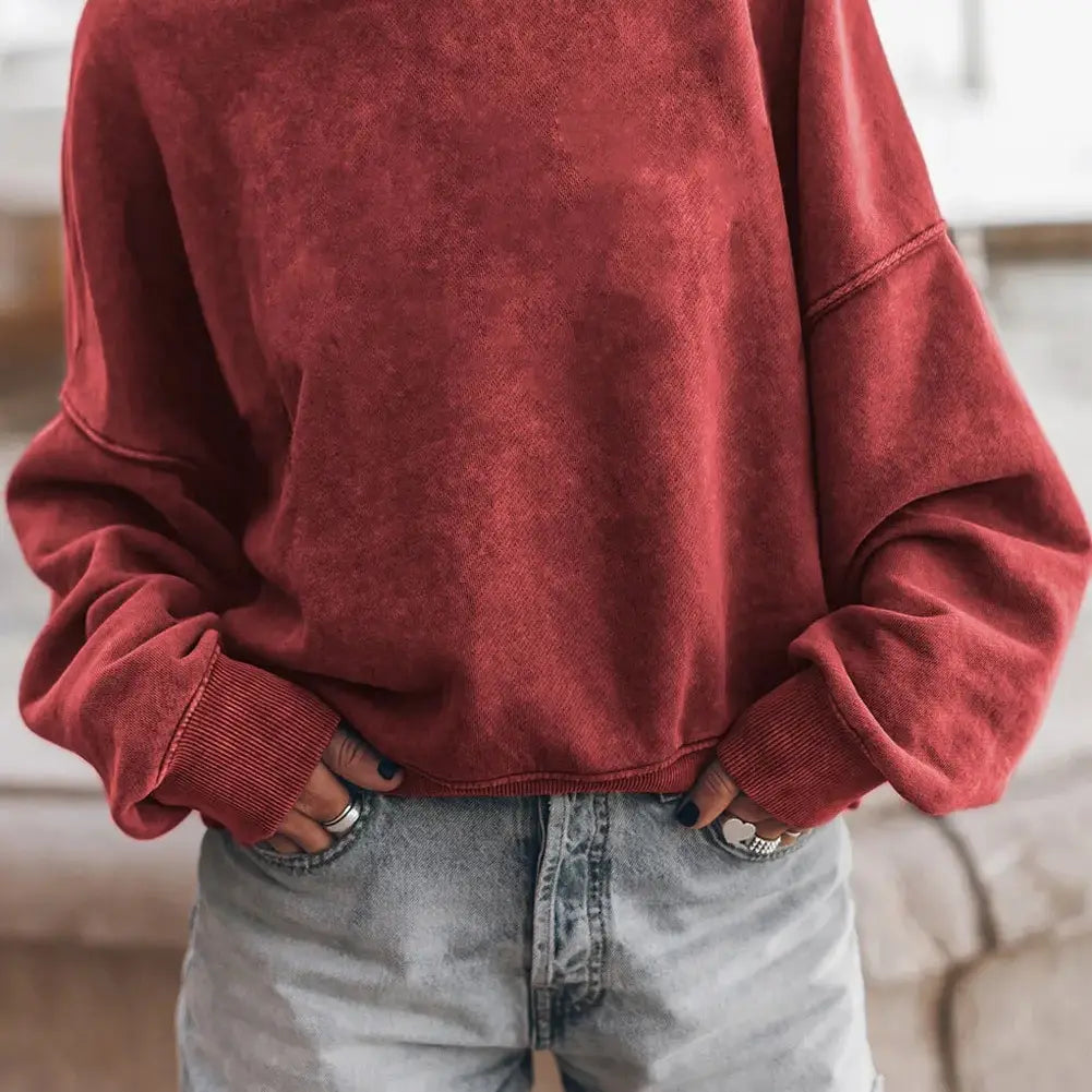Cardi red pullover