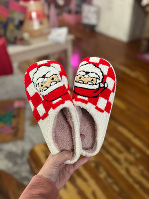 sweet santa slippers