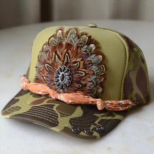 Free stone trucker hat