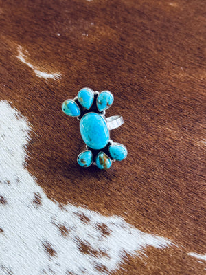 Adjustable Turquoise rings