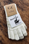 CC classic knit gloves