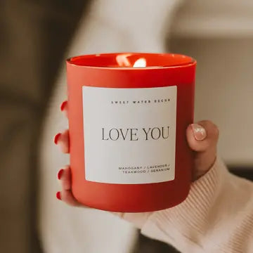 Love you candle