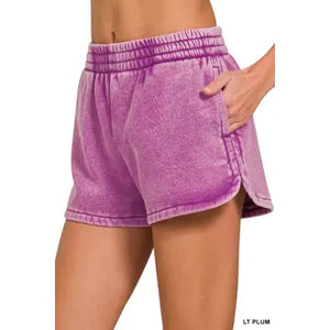 washed Dolphin Shorts