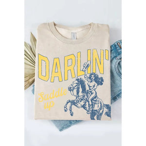 Darlin Saddle Up Tee