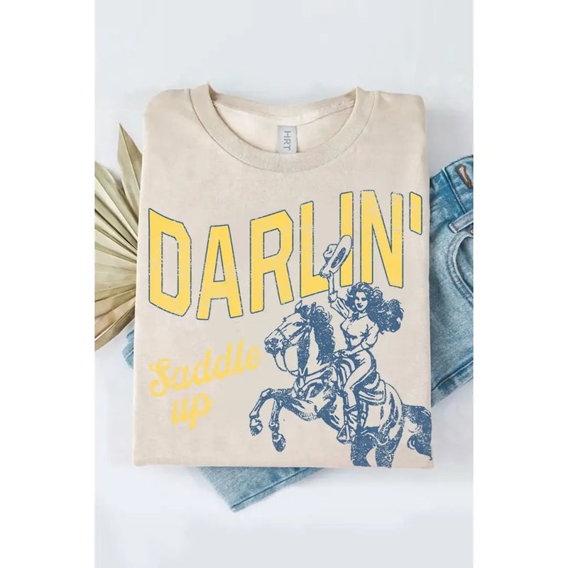 Darlin Saddle Up Tee