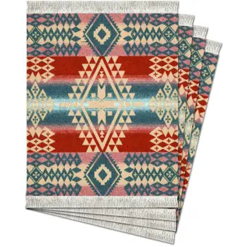 Pendleton set of 4 coaster rugs