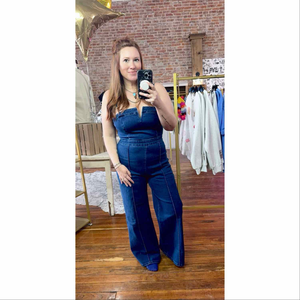 Denim jumpsuit
