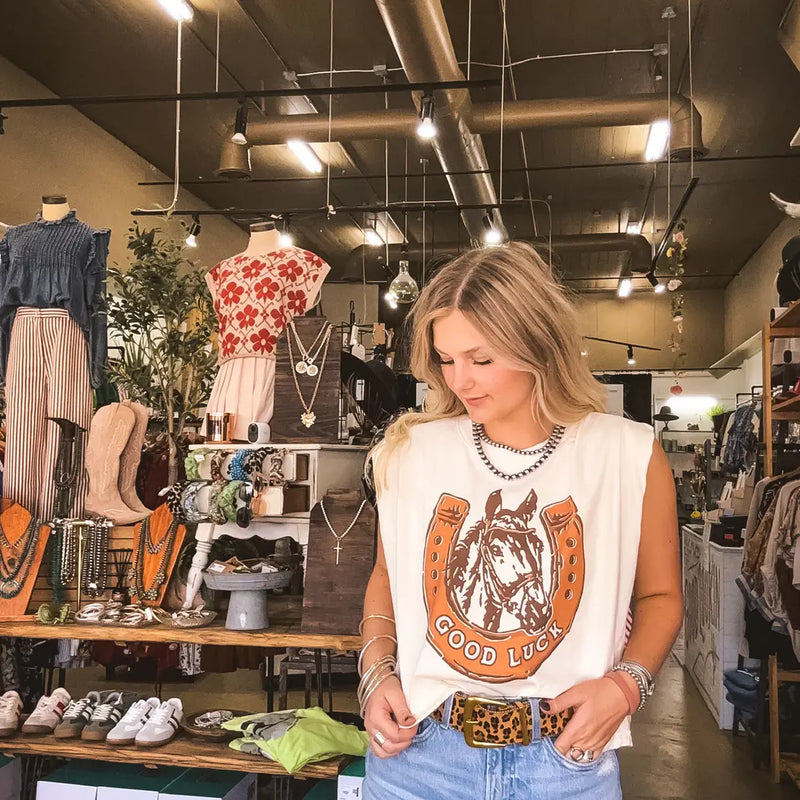 Good Luck Pony Boxy Tank