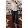 Mallard High rise crop wide leg