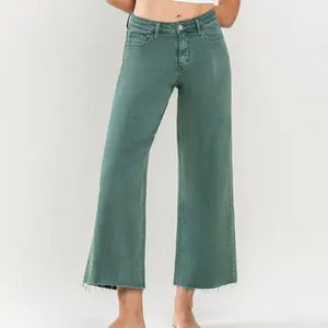 Mallard High rise crop wide leg