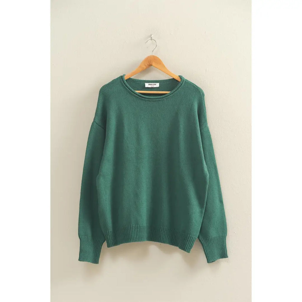 Oversized Roll Neck knit sweater