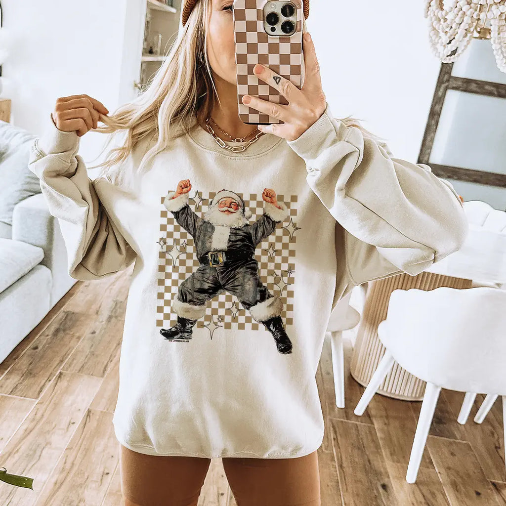 Camo Santa Sweatshirt