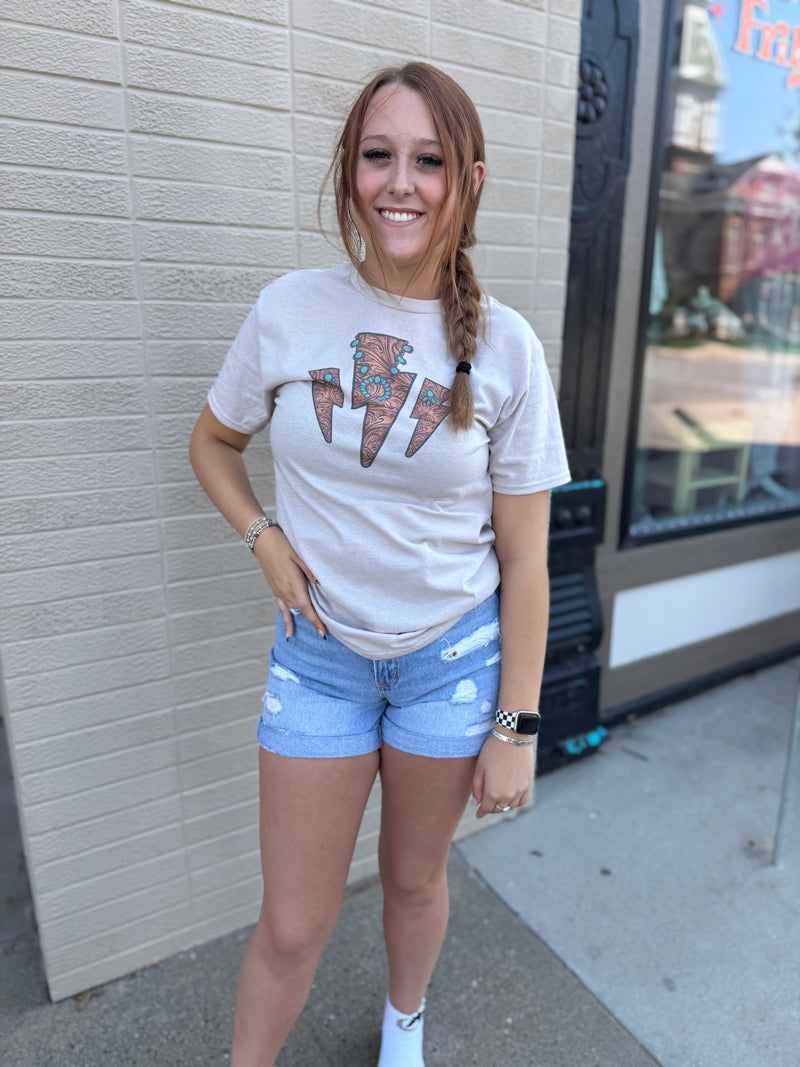 distressed boyfriend shorts with cuffed detail