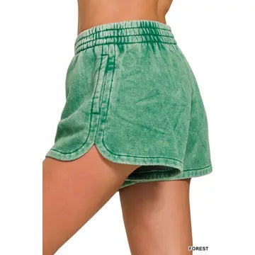 washed Dolphin Shorts