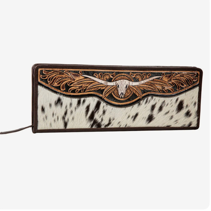 Spirit of the Herd hand tooled jewelry organizer