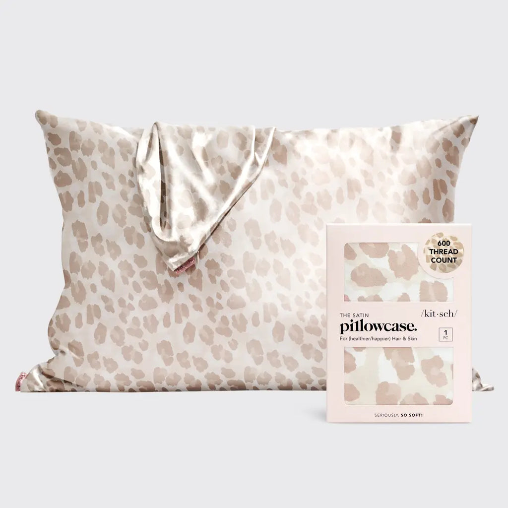 Leopard Satin Pillow Case