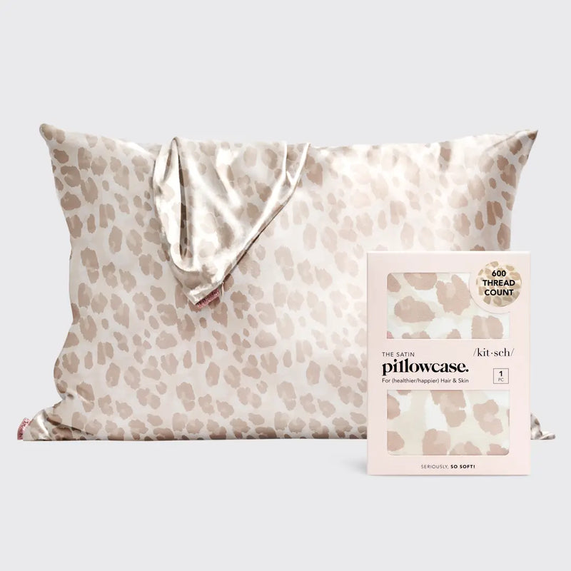 Leopard Satin Pillow Case
