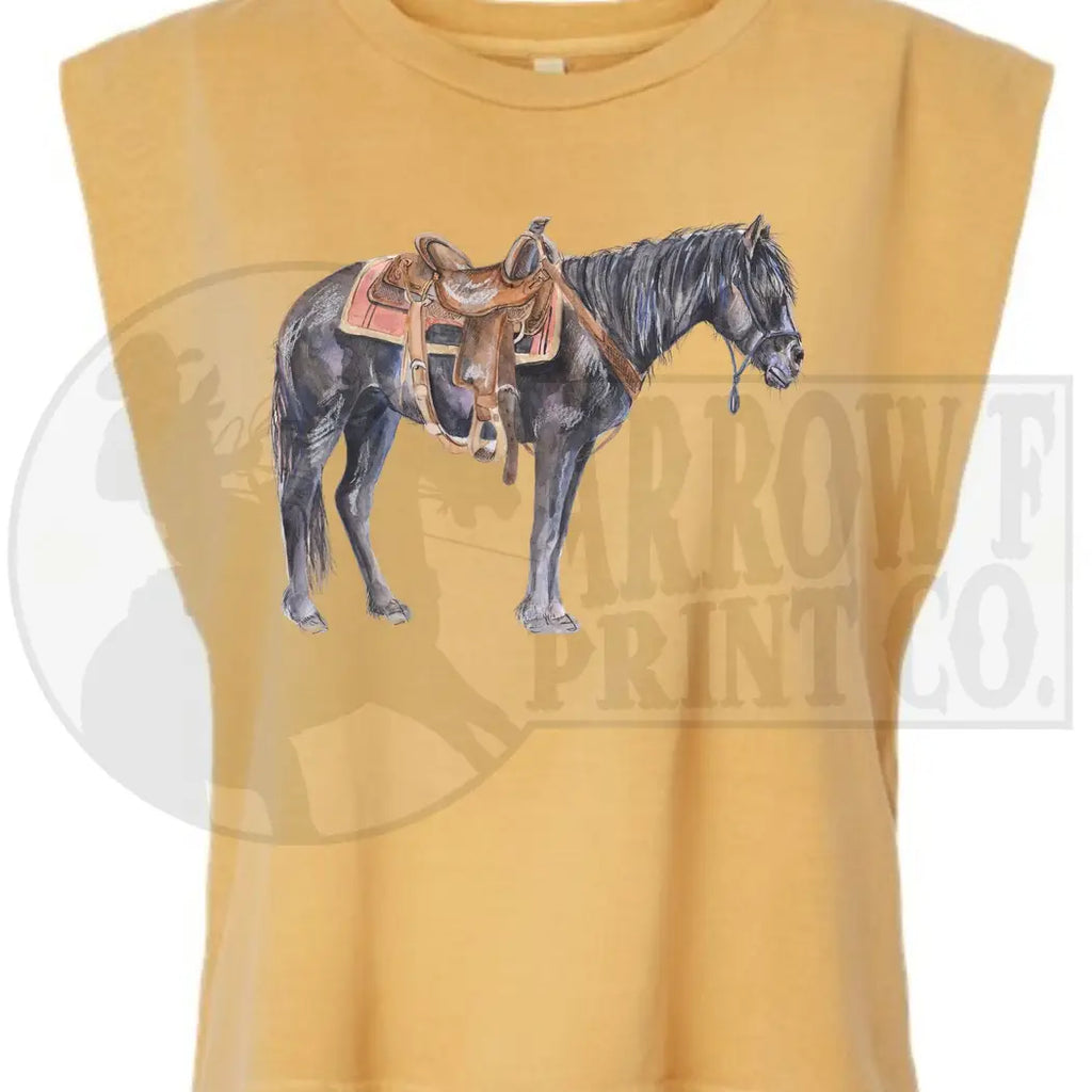 Old rusty boxy tank tee