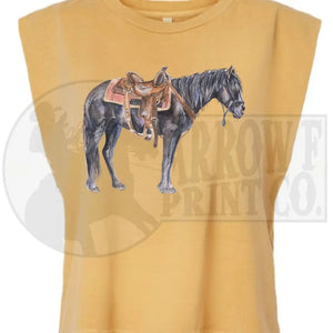 Old rusty boxy tank tee