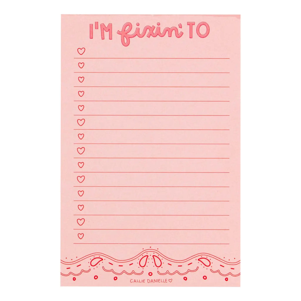 I'm Fixin To Southern Notepad