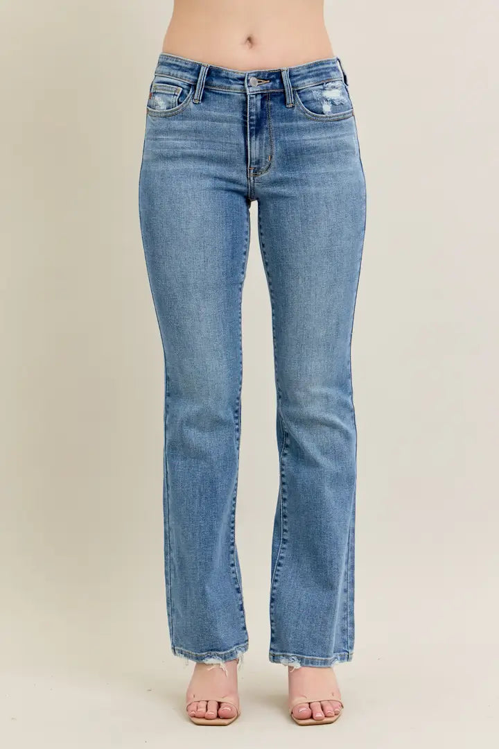 Mr. Vintage Wash Boot cut Jeans