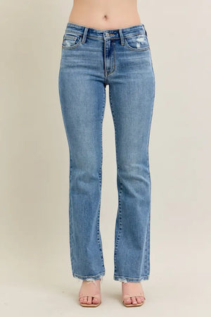 Mr. Vintage Wash Boot cut Jeans