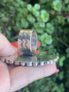Navajo Mother Of Pearl And Sterling Silver Adjustable Ring